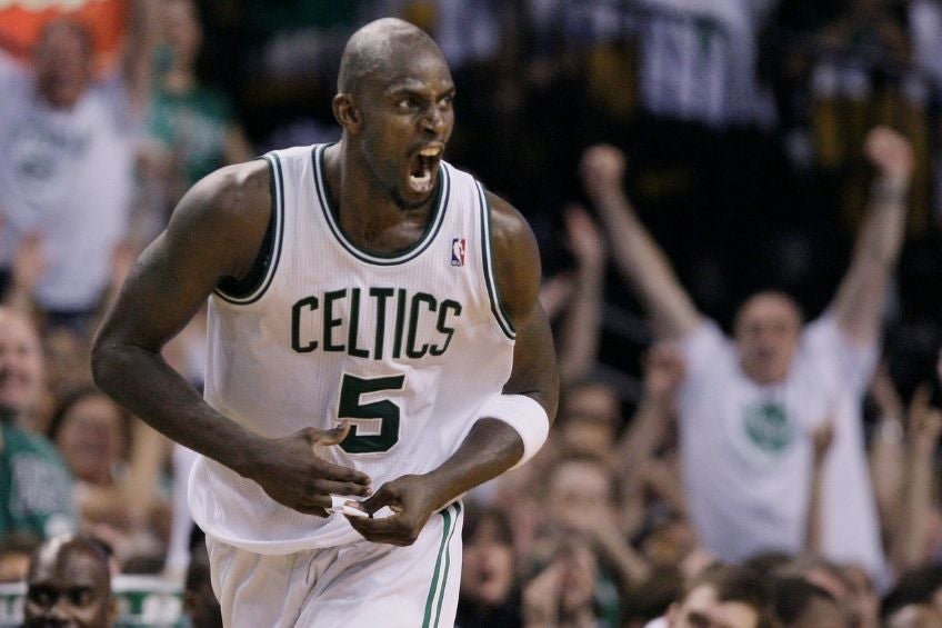 Celtics retira el número de 5 de Garnett con la presencia de Ray Allen 