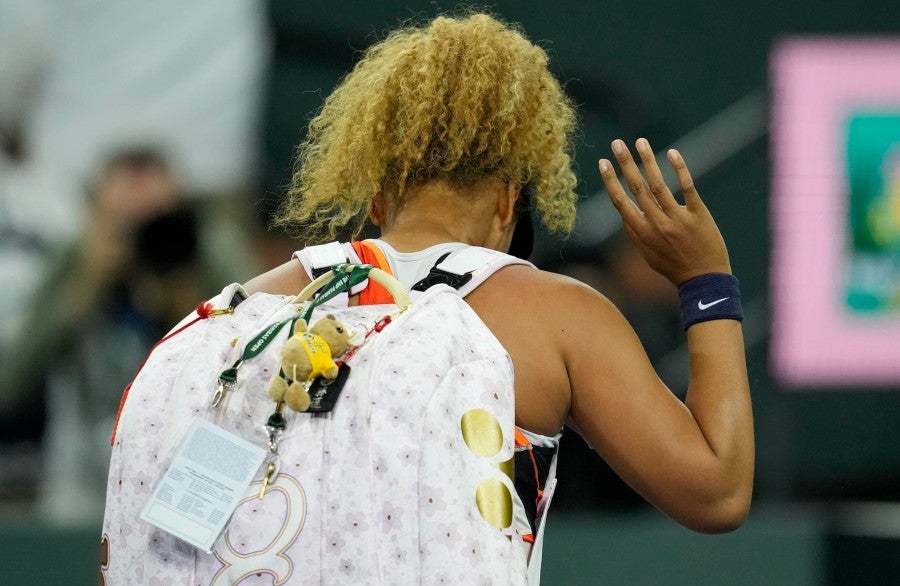 Osaka se despide de Indian Wells