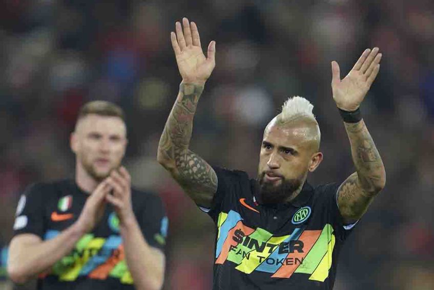 Arturo Vidal, jugador chileno del Inter de Milan 