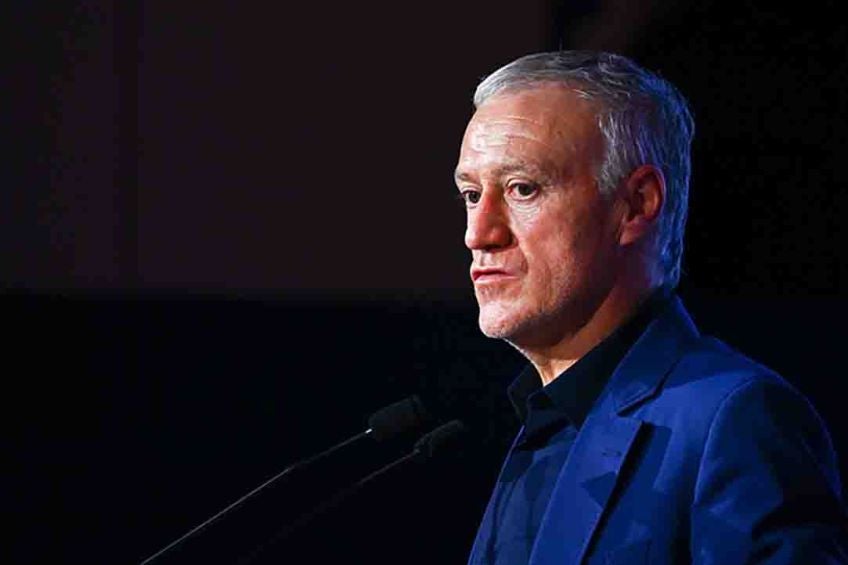 Didier Deschamps, entrenador de la selección de Francia  