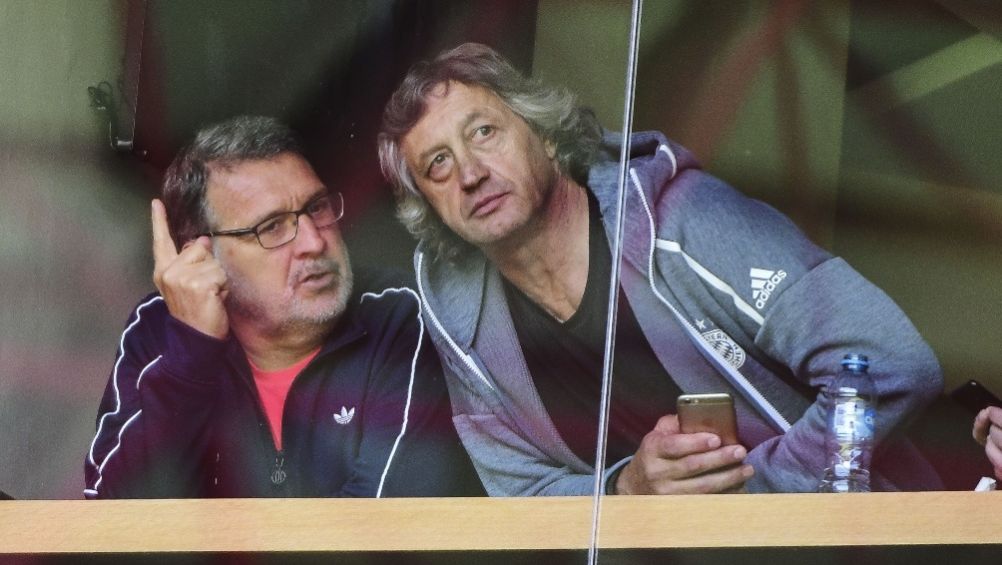 Gerardo Martino y Norberto Scoponi