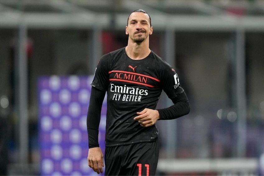 Ibrahimovic tras un partido del Milán