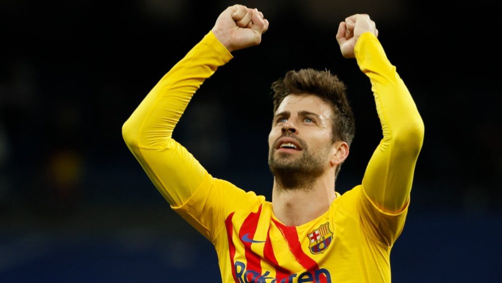 Piqué en el Clásico