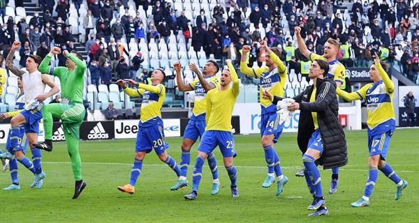 Juventus, en festejo de gol