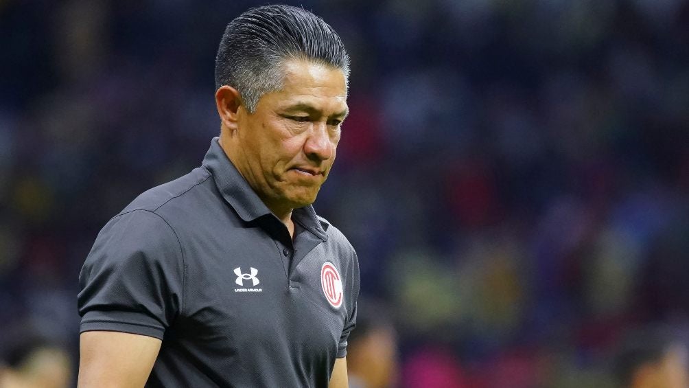 Nacho Ambriz, técnico de Toluca