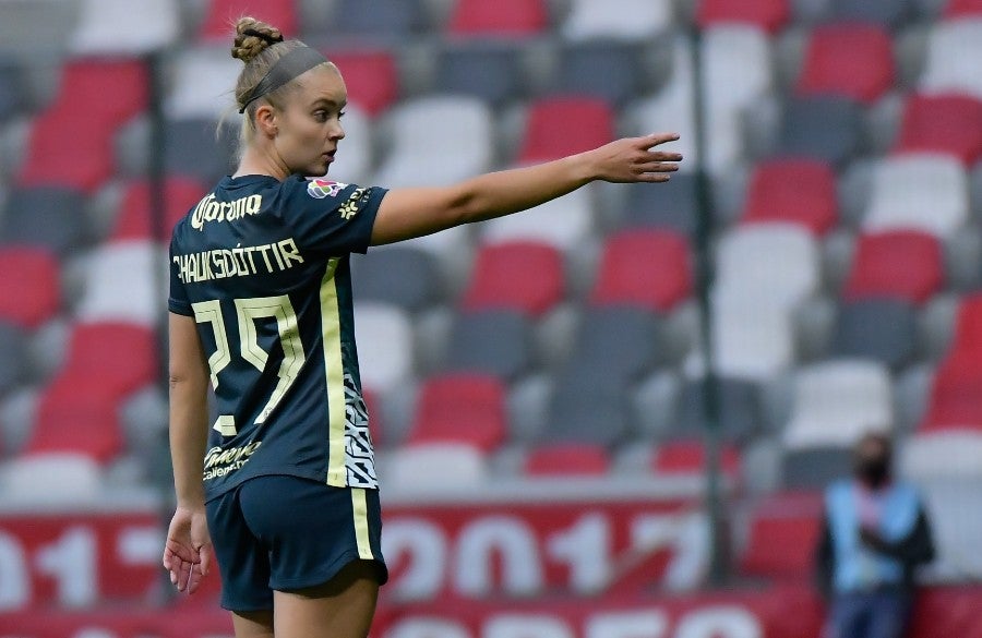 Andrea Hauksdóttir debutó en la Liga MX Femenil