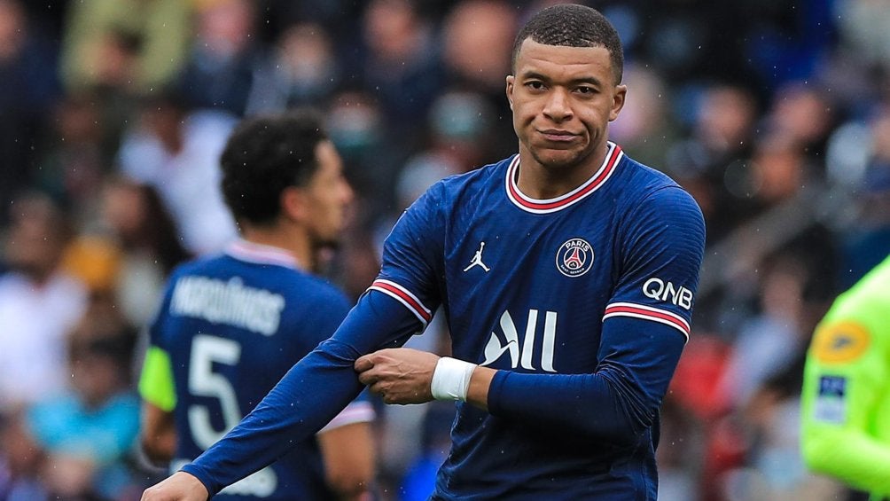 Mbappé en lamento con el PSG