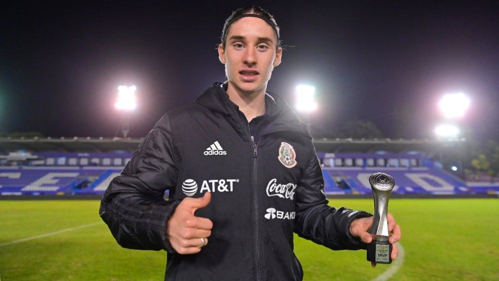 Marcelo Flores tras un partido con el Tri Sub 20 