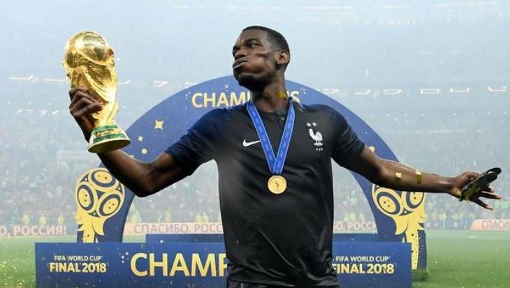 Pogba tras consagrarse Campeón del Mundo