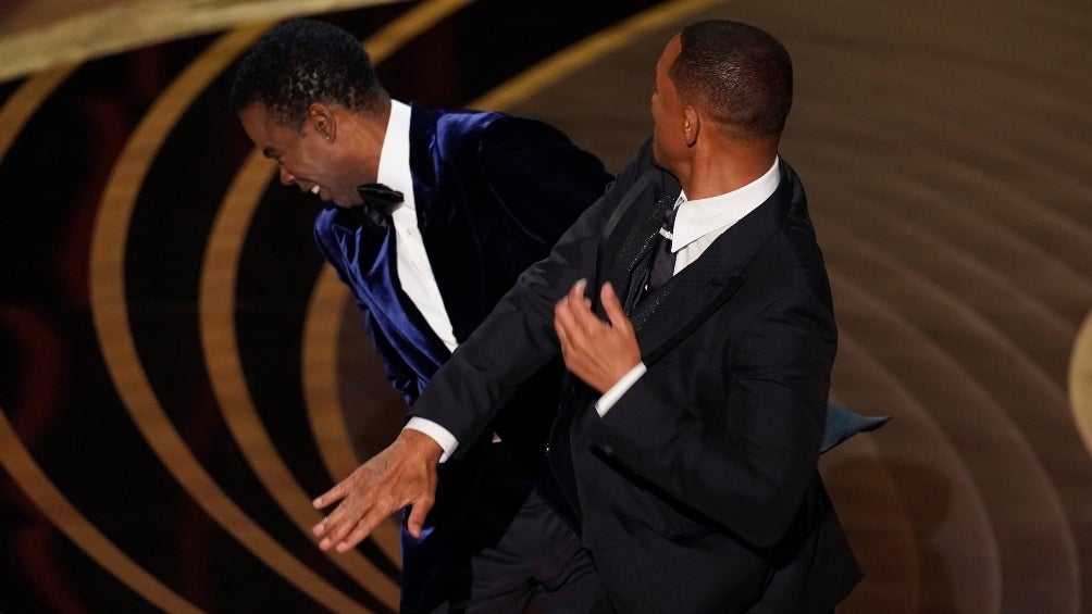 Will Smith le dio un golpe a Chris Rock 