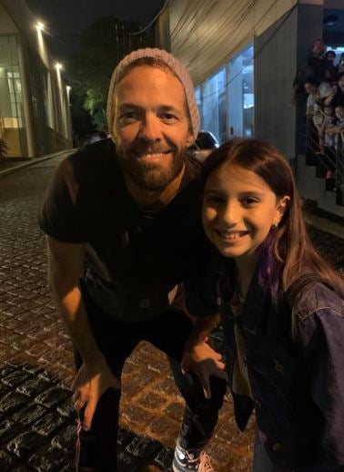 Taylor Hawkins y Emma Sofía