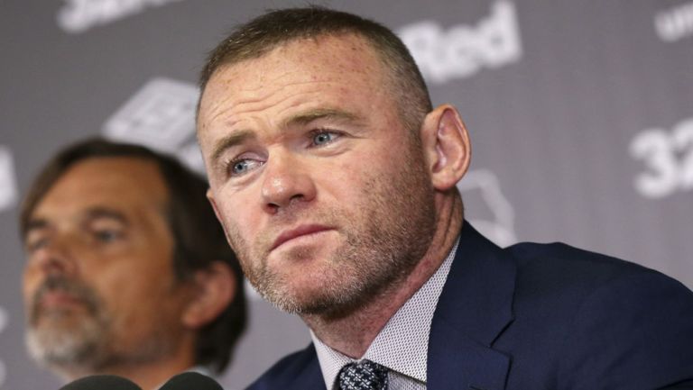 Wayne Rooney, en conferencia de prensa