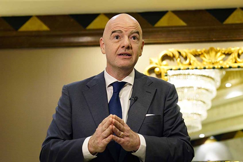 Gianni Infantino, presidente de la FIFA