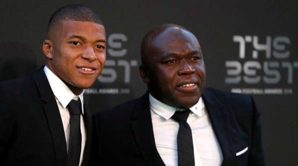 Kylian y Wilfrid Mbappé 