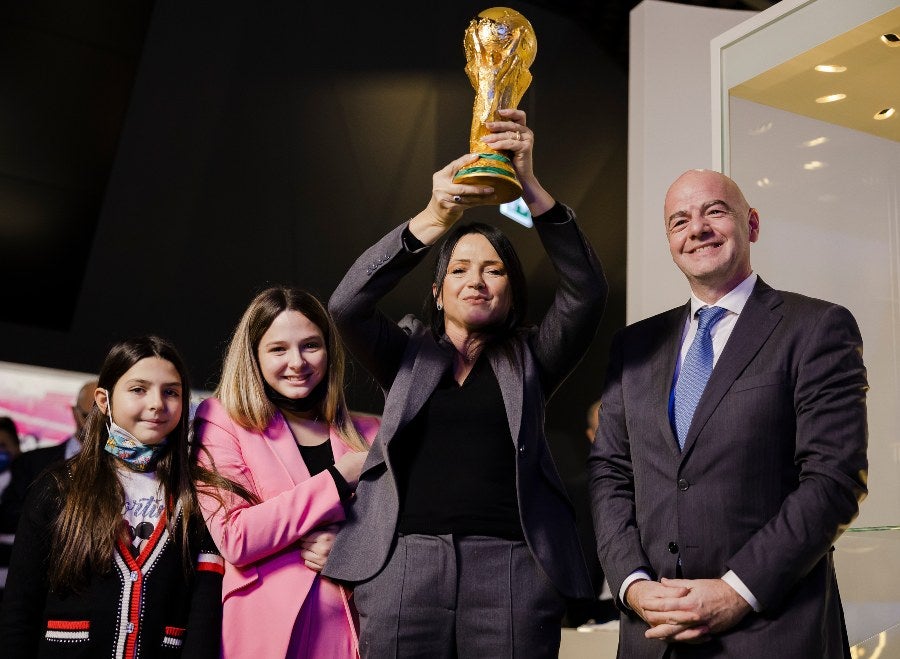 Infantino, en un evento de la FIFA