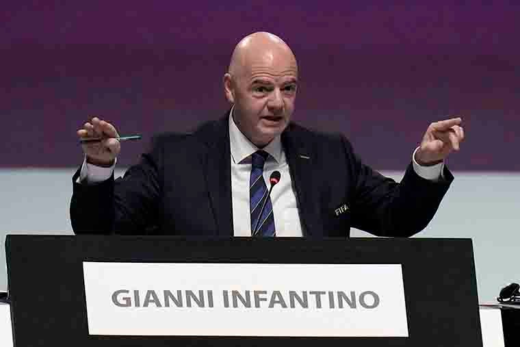 Gianni Infantino, presidente de la FIFA