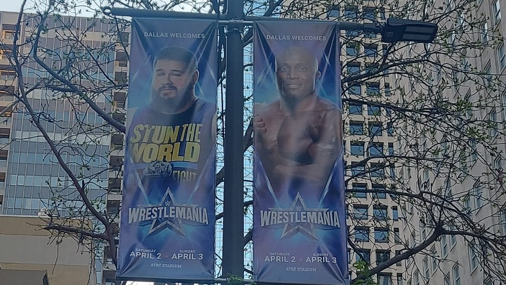 Dallas se prepara para recibir WrestleMania 38