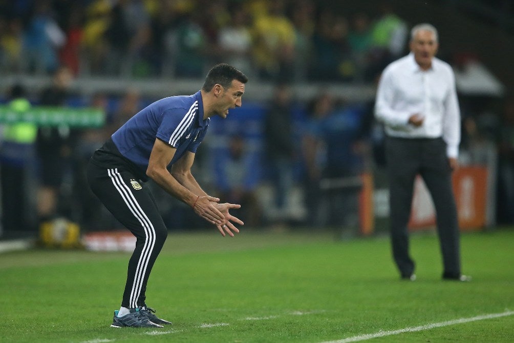 Lionel Scaloni en acción ante México en Alemania 2006