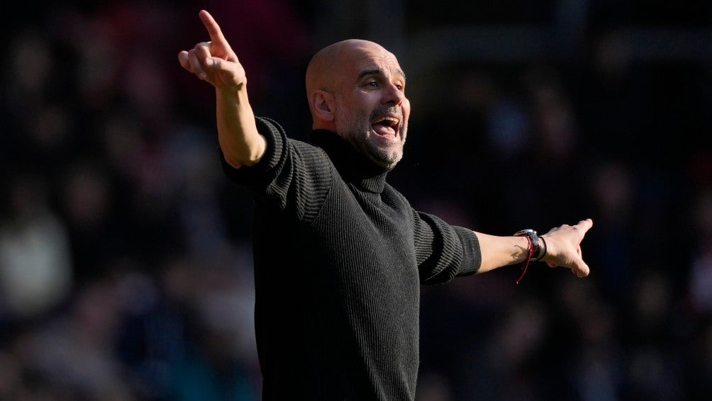 Pep Guardiola, estratega del Manchester City