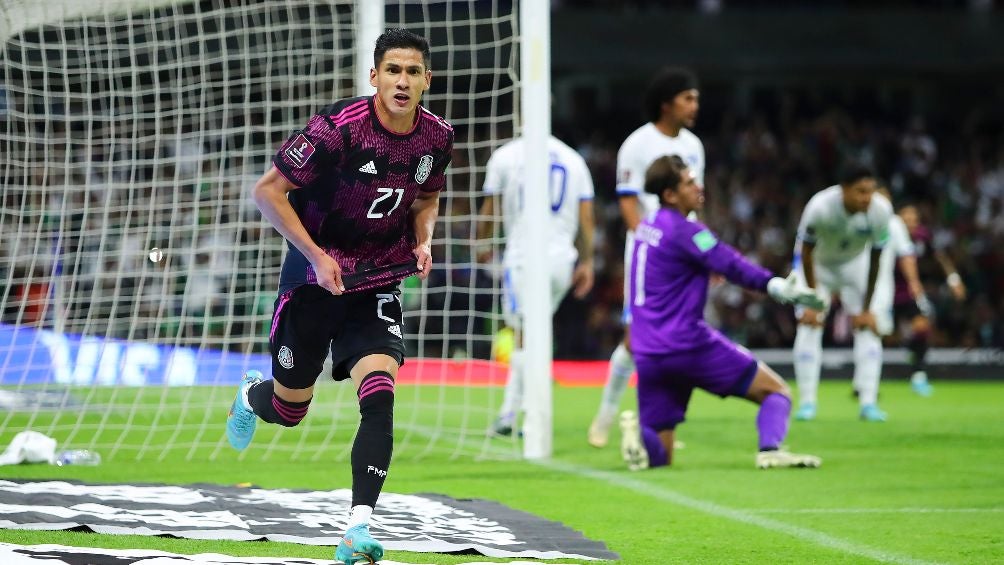 Uriel Antuna logró un gol en el último partido con México