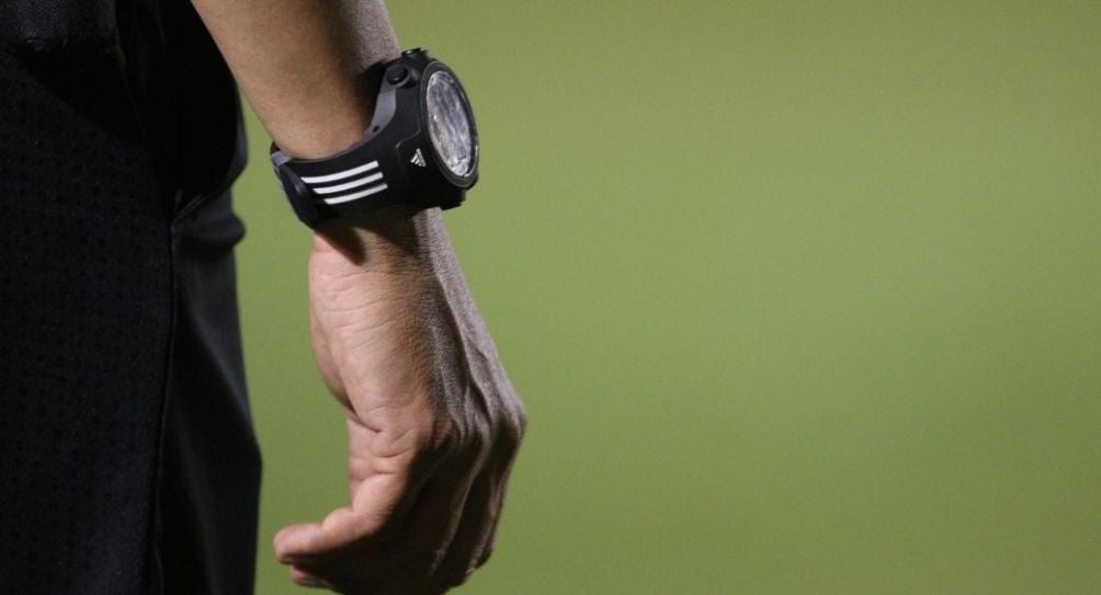 Reloj de un árbitro de la Liga MX