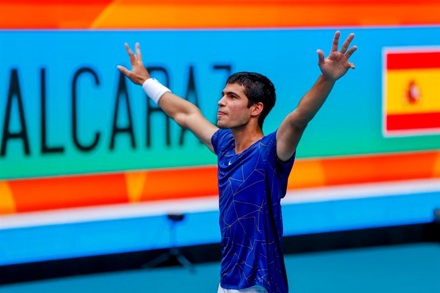 Alcaraz conquistó el Miami Open