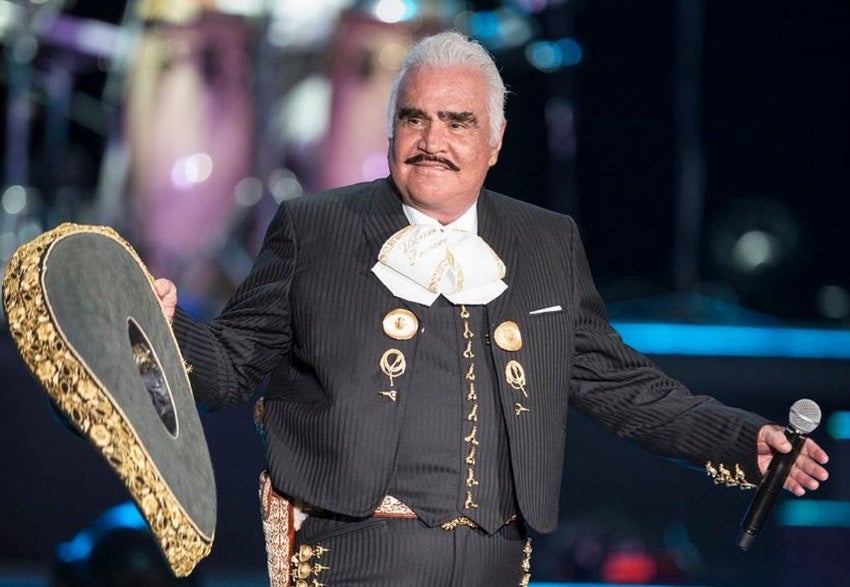 Vicente Fernández en concierto 