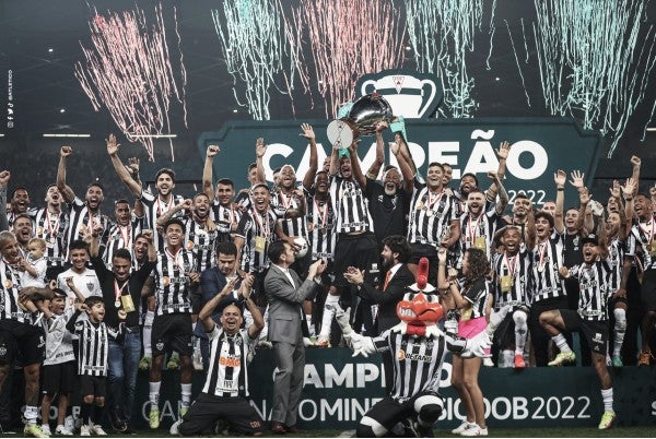 Atlético Mineiro celebra el Campeonato de Mineiro 2022