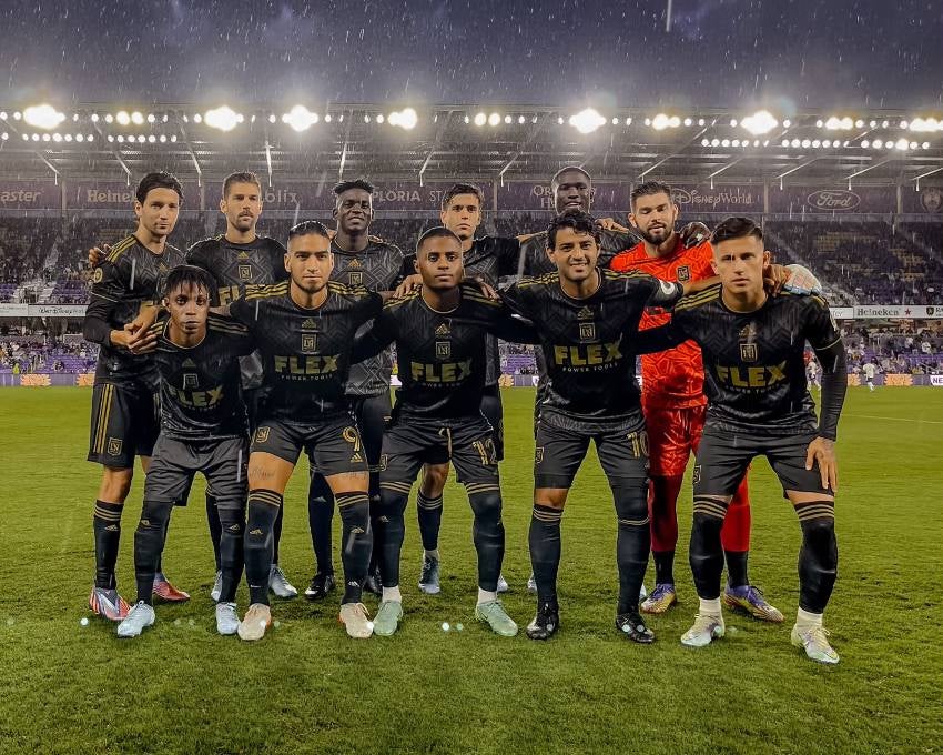 XI inicial de LAFC 