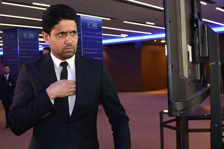 Nasser Al-Khelaifi, presidente del PSG 