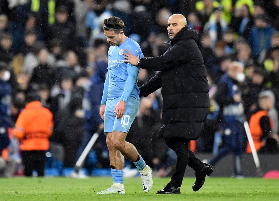 Pep Guardiola en victoria vs el Atlético