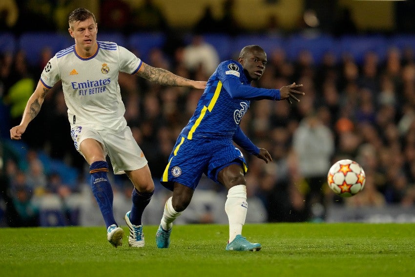 N'golo Kanté en el partido vs Real Madrid