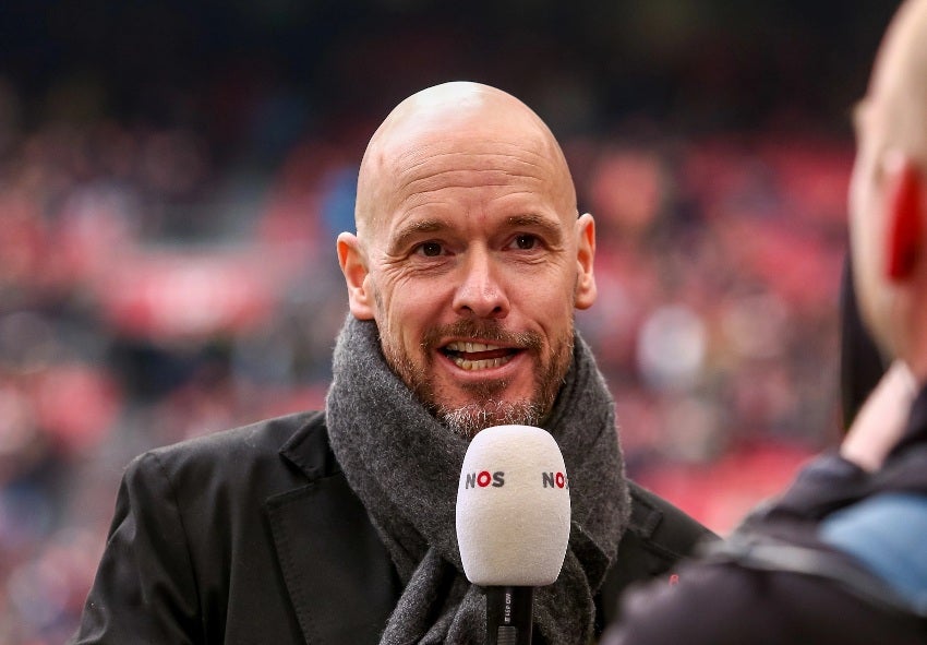 Erik ten Hag, entrenador de Edson Álvarez en el Ajax 