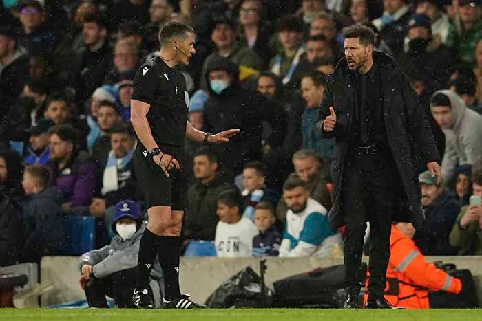 Cholo Simeone, entrenador de los Colchoneros 