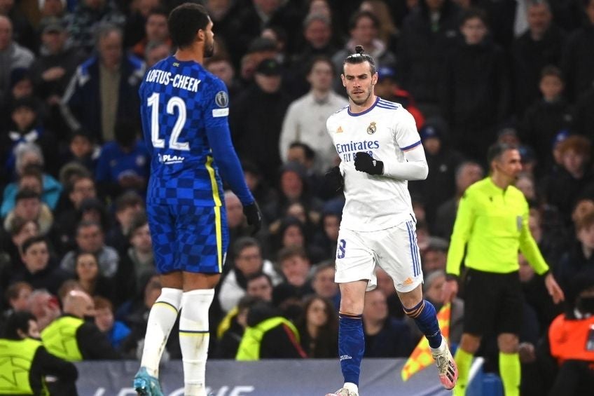 Gareth Bale durante un partido del Real Madrid