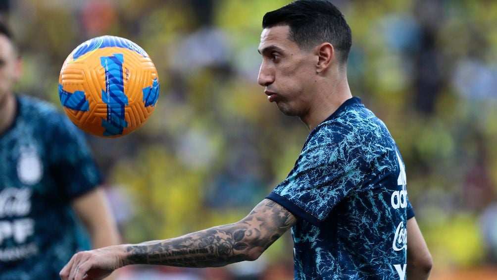 Di María presenta problemas musculares