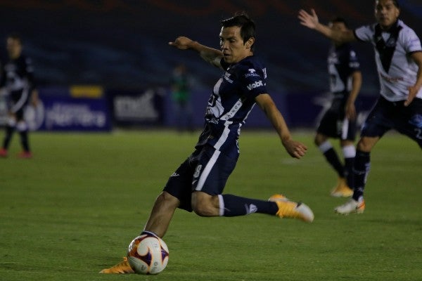 Bryan Lozano en acción con Pumas Tabasco