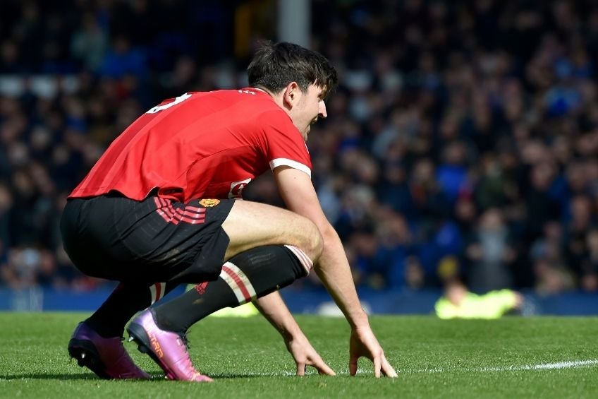 Harry Maguire tras el partido