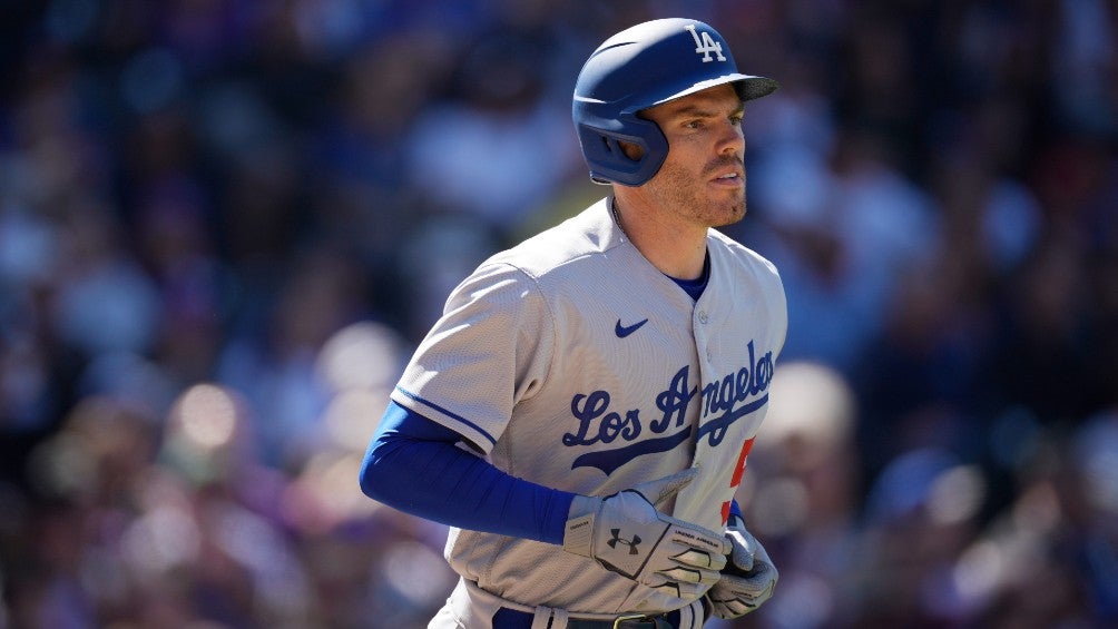 Dodgers: Freddie Freeman se embasó tres veces y anotó en victoria ante Rockies