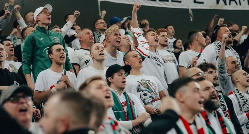 Aficionados del Legia Varsovia