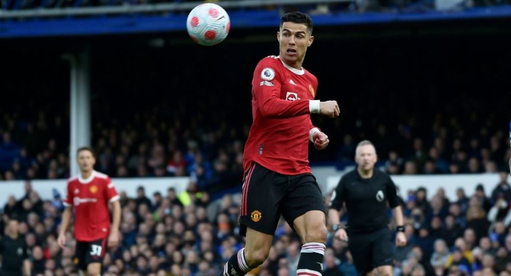 Cristiano Ronaldo durante un partido