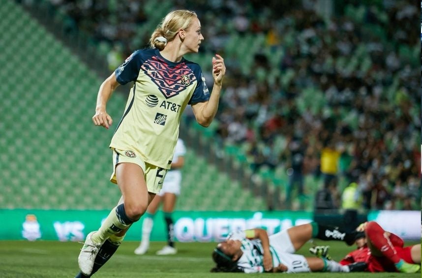 América Femenil derrotó a Santos