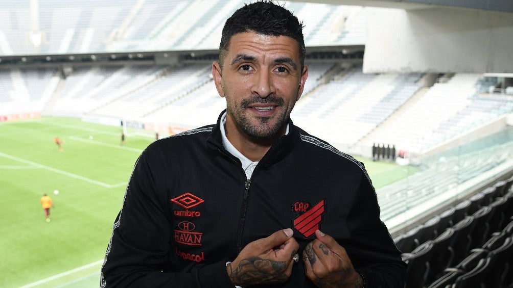 Lucho González estando en el Athletico Paranaense