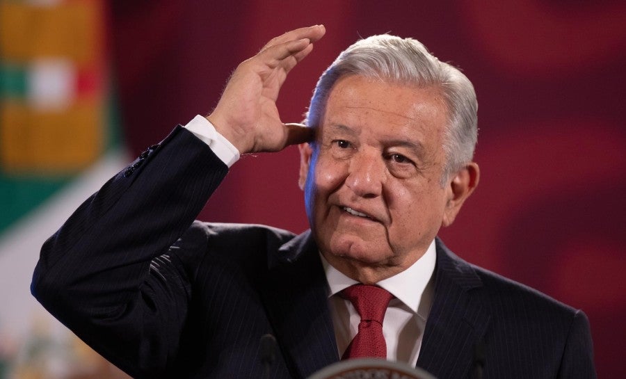 López Obrador en conferencia