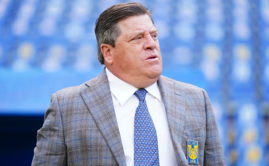 Miguel Herrera en juego de Tigres