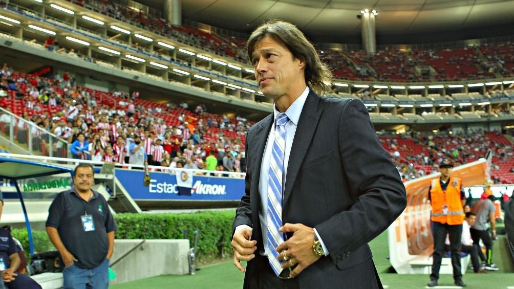 Almeyda en un partido de la Liga MX