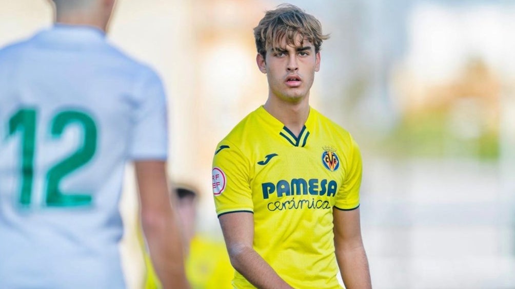 Emiliano García, jugador mexicano en el Villarreal B