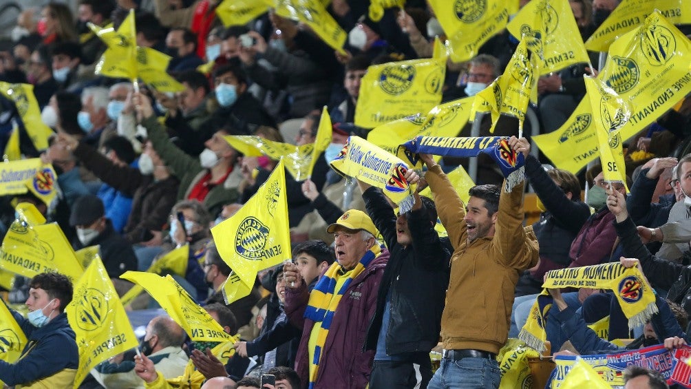 Aficionados de Villarreal en la Semifinal vs Bayern Múnich