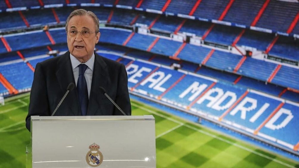 Florentino Pérez, artífice de la Superliga