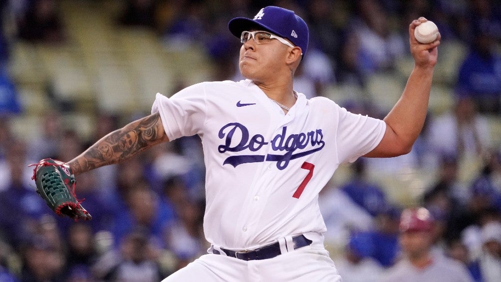 Julio Urías: Primera salida del mexicano en la temporada en victoria de Dodgers sobre Reds